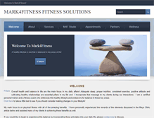 Tablet Screenshot of mark4fitness.com